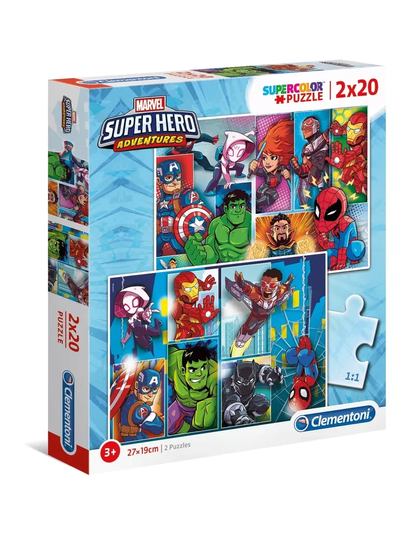 puzzle-2w1-clementoni-superhero-marvel-24768