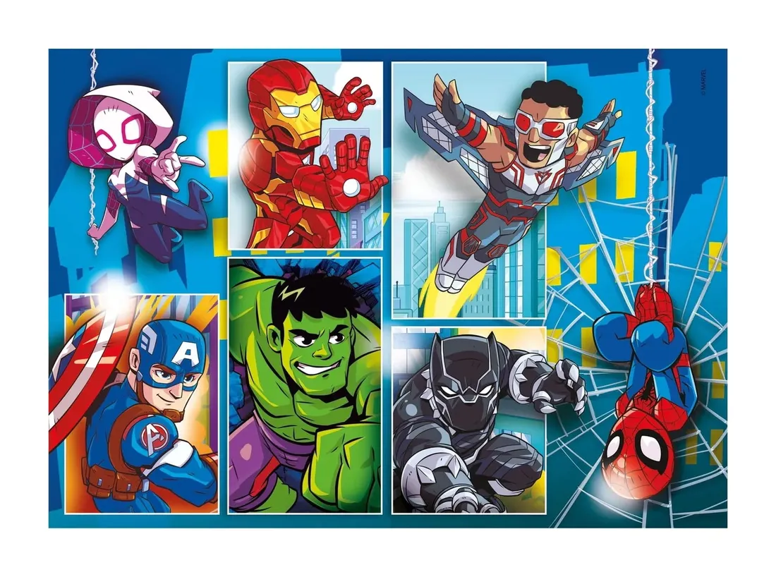 puzzle-2w1-clementoni-superhero-marvel-24768-stan-nowy