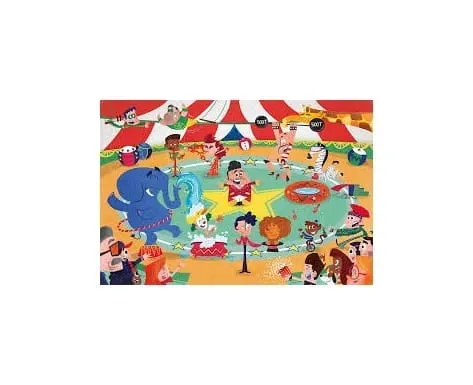 puzzle-104-clementoni-maxi-crazy-circus-c23733-stan-nowy