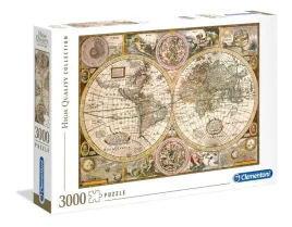 puzzle-3000-clementoni-old-map-33531