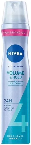 Lakier DO WŁOSÓW Utrwalający NIVEA Volume & Hold Objętość 250ml