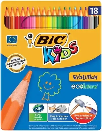 kredki-olowkowe-ecolutions-evolution-bic-18-kolorow-stan-nowy