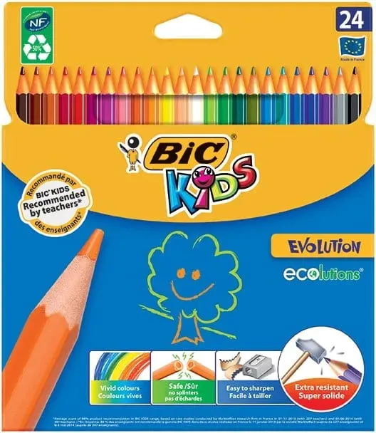 kredki-olowkowe-ecolutions-evolution-bic-24-kolory-stan-nowy