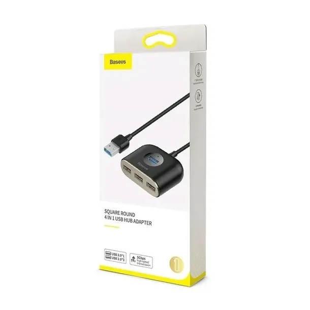 rozdzielacz-hub-adapter-usb-3-0-4w1-baseus-4xusb-stan-nowy