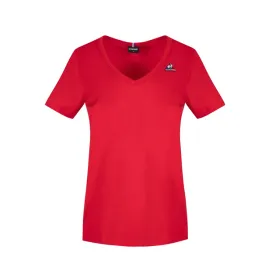 le-coq-sportif-t-shirt-damski-czerwony