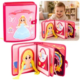 ksiazeczka-edukacyjna-sensoryczna-filcowa-3d-ksiezniczki-rozowa