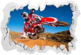 naklejki-na-sciane-3d-motocross-100x70