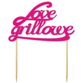 topper-papierowy-love-grillowe-fuksja-13-x-16-cm