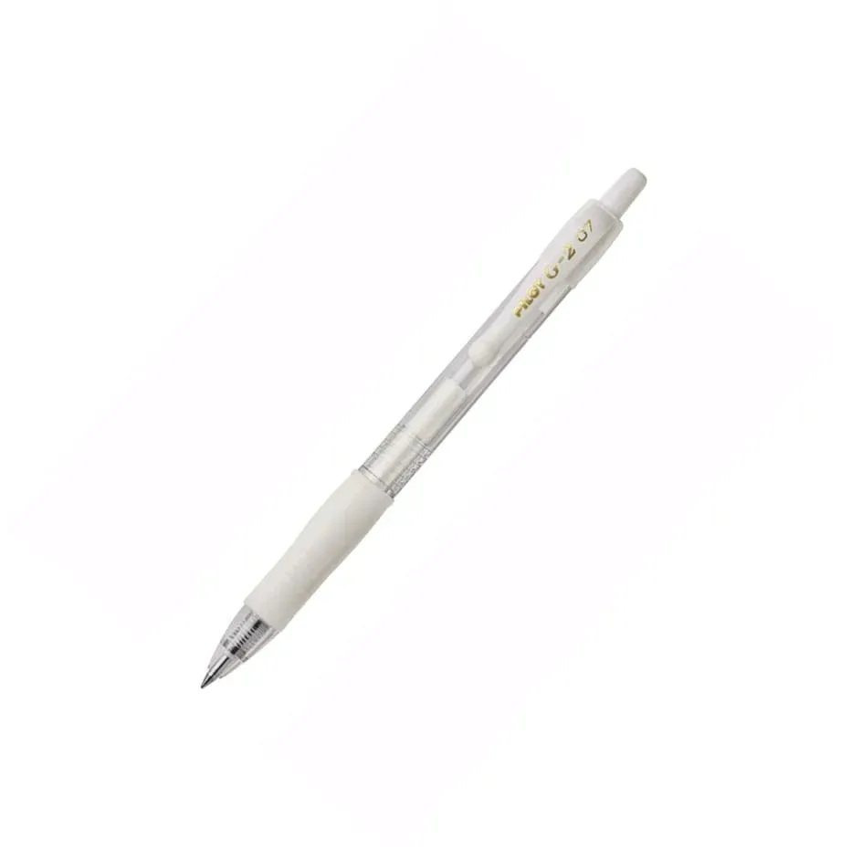 dlugopis-pilot-g-2-medium-pastel-bialy