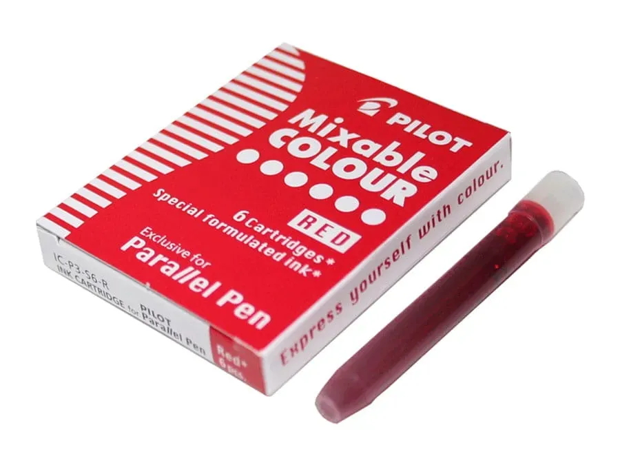 naboje-pilot-do-pior-parallel-6-szt-czerwony
