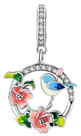 charms-srebro-925-kolorowy-ptak-czerwinski