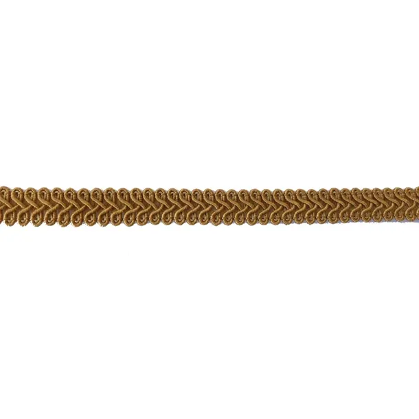 Taśma ozdobna - SR 016 - jasnobrązowa, 1,5cm