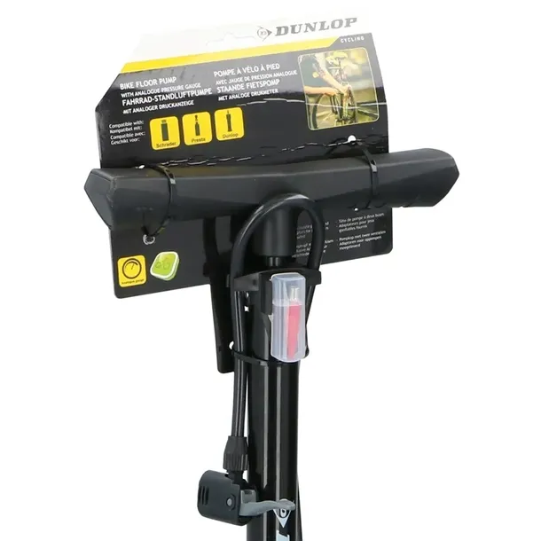 dunlop-pompka-podlogowa-do-rowerow-z-manometrem-stan-nowy-waga-z-opakowaniem-1-kg
