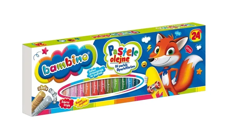 pastele-olejne-bambino-24-kolory-stan-nowy