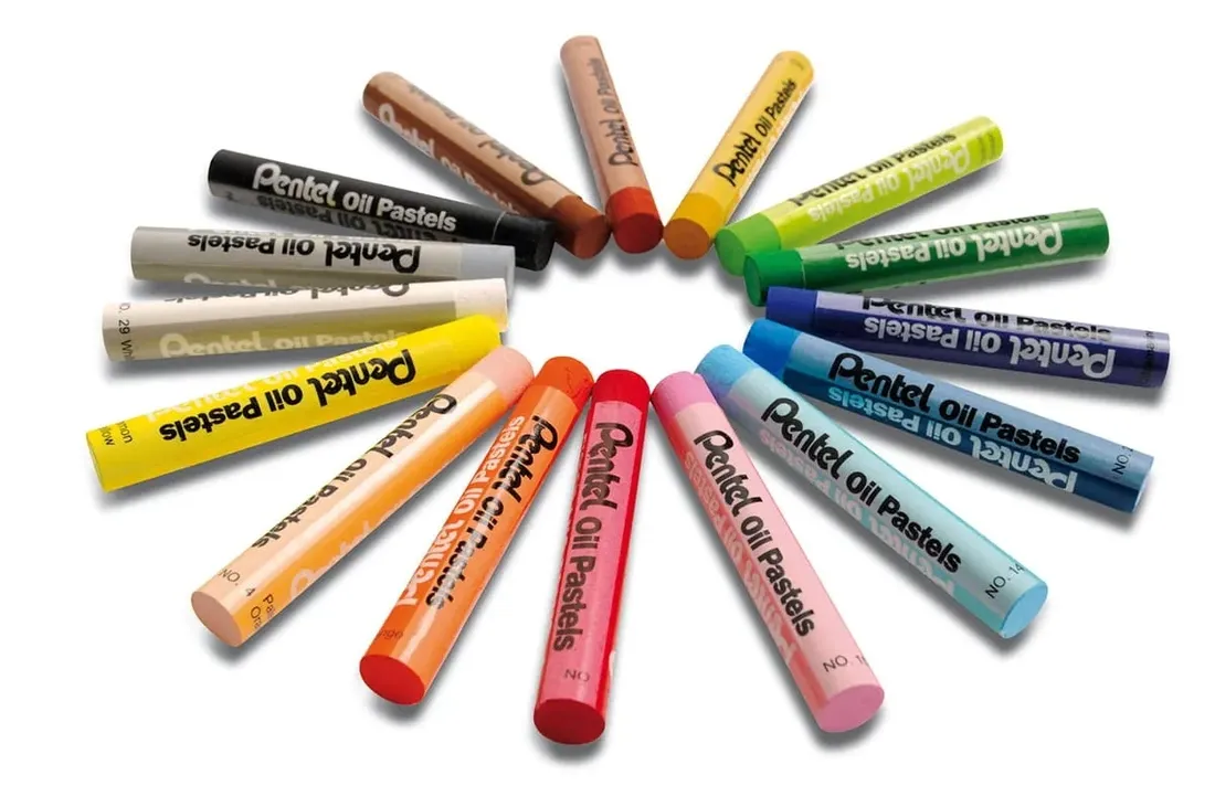 pastele-olejne-pentel-16-kolorow-stan-nowy