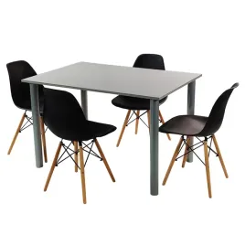 zestaw-stol-lugano-120-szary-i-4-krzesla-milano-czarne