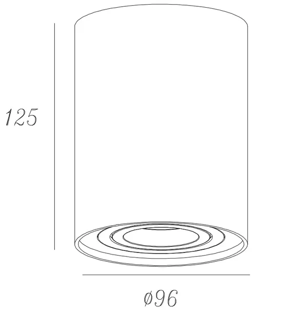 berlin-white-spot-bialy-bm3562-ksztalt-okragly
