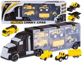 czarna-ciezarowka-transporter-auta-otwierana-laweta-pojazdy-budowlane