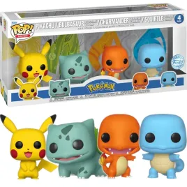 funko-pop-games-pokemon-4-pack-pikachu-bulbasaur-charmander-squirtle