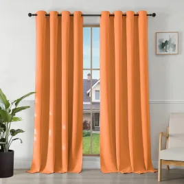 zaslony-zaciemniajace-termiczne-blackout-140x260-kolka-pomaranczowy-2-szt
