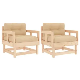 drewniane-krzesla-ogrodowe-sosnowe-z-bezowymi-poduszkami-64-x-61-x-62-cm