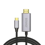 kabel-adapter-savio-cl-199-usb-c-do-hdmi-v2-0b-2m