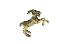 zodiak-figurka-koziorozec-mosiadz-zloty