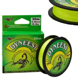 dyneesi-plecionka-na-przypon-030-mm-zolta-30-m