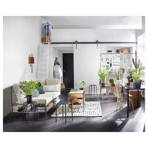 ikea-marius-stolek-taboret-krzeslo-45-cm-czarne-obciazenie-maksymalne-100-kg