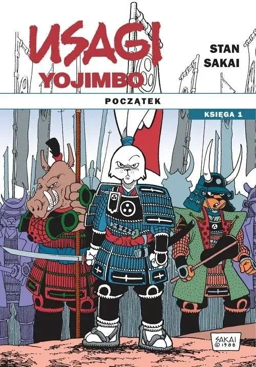usagi-yojimbo-poczatek-ksiega-1