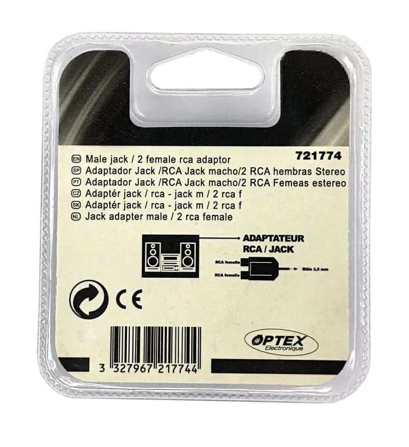 adapter-przejsciowka-jack-35-2-rca-stero-stan-nowy