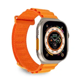 pasek-nylonowy-puro-extreme-do-apple-watch-42-44-45-49-mm-pomarancz