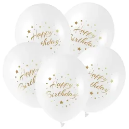 balony-na-urodziny-biale-ze-zlotym-nadrukiem-happy-birthday-cm-5-sztu