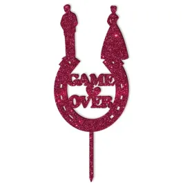 topper-z-pleksy-game-over-rozowy-brokat-8-x-195-cm