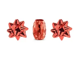 rozety-wstazka-prezenty-czerwony-swieta-ozdoby