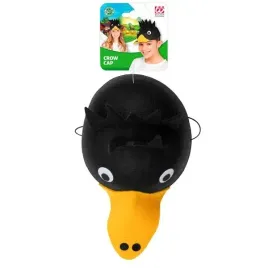 czapka-filcowa-wrona-czarny-ptak-karnawal-bal