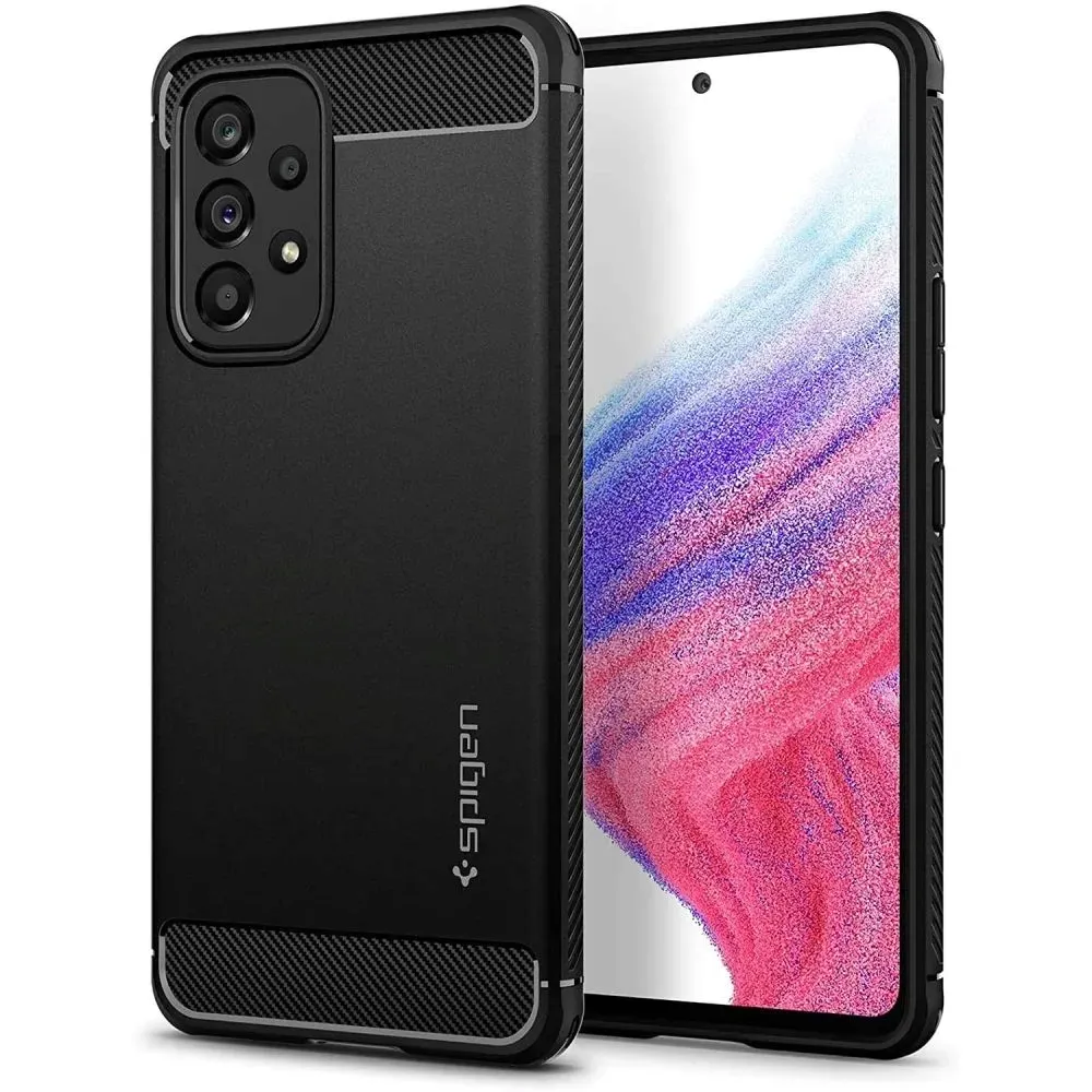 spigen-rugged-armor-galaxy-a53-5g-matte-black