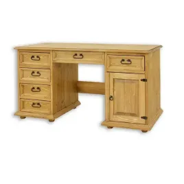 rustykalne-biurko-z-drewna-sosnowego