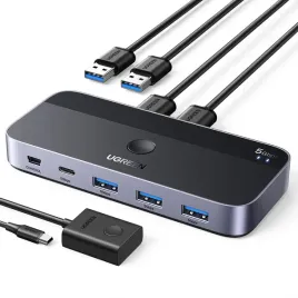 przelacznik-switch-ugreen-cm662-usb-3-0-switch-2-in-4-2x-kabel-usb-a-cz