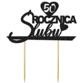 topper-papierowy-50-rocznica-slubu-czarny-brokat-155-x-175-cm