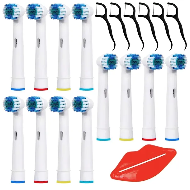 12x KOŃCÓWKI DO SZCZOTECZKI ORAL B BRAUN + DODATEK
