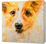 obraz-60x60cm-uroczy-gosc