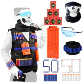 akcesoria-do-nerf-kamizelka-100-strzalek-okulary