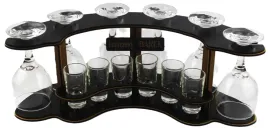 imprezowy-barek-czarny-kieliszki-wino-6-szt-wodka-6-szt-zawieszka-gratis