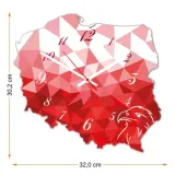 zegar-scienny-modern-patrio-red