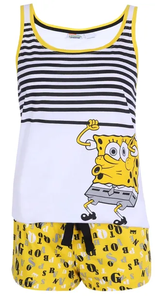 biala-pizama-pan-gabka-primark