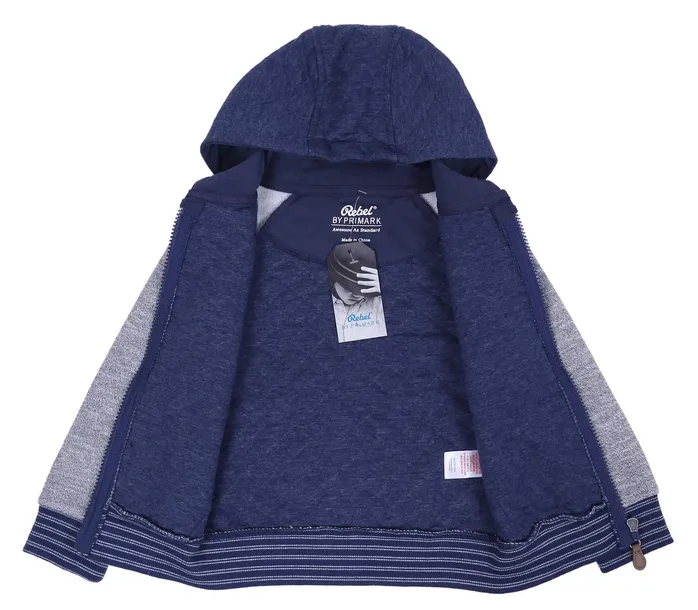 niebieska-bluza-z-kapturem-primark-stan-nowy