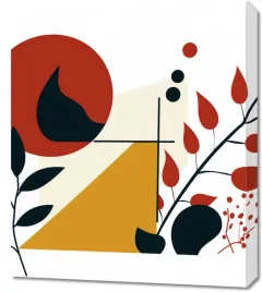 obraz-60x70cm-ogien-i-flora