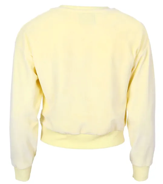 zolta-welurowa-bluza-rozmiar-xl