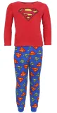 czerwono-niebieska-pizama-superman